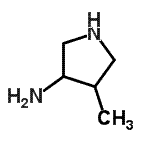 CAS#: 116729-74-9, 4-Methyl-3-Pyrrolidinamine