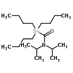 CAS#: 116858-79-8, 1,1,1-Tributyl-N,N-Diisopropylstannanecarboxamide