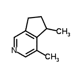 CAS 登录号：116963-96-3， 4,5-二甲基-6,7-二氢-5H-环戊二烯并[c]吡啶