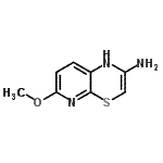 CAS 登录号：116966-34-8， 6-甲氧基-1H-吡啶并[2,3-b][1,4]噻嗪-2-胺