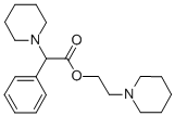CAS 登录号：117-30-6， 2-哌啶-1-基乙基2-苯基-2-哌啶-1-基乙酸酯