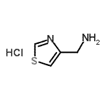 CAS#: 117043-86-4, 1-(1,3-Thiazol-4-Yl)Methanamine Hydrochloride (1:1)