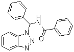 CAS 登录号：117067-48-8， N-[1H-苯并三唑-1-基(苯基)甲基]苯甲酰胺
