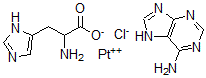 CAS 登录号：117075-43-1， 组氨酸腺嘌呤铂(II)