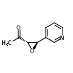 CAS 登录号：117111-63-4， 1-[(2S,3R)-3-(3-吡啶基)-2-环氧乙烷基]乙酮