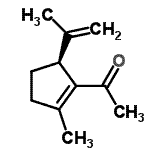 CAS#: 117152-34-8, 1-[(5S)-5-Isopropenyl-2-Methyl-1-Cyclopenten-1-Yl]Ethanone