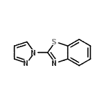 CAS#: 117157-62-7, 2-(1H-Pyrazol-1-Yl)-1,3-Benzothiazole