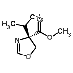 CAS#: 117176-08-6, Methyl (4S)-4-Isopropyl-4,5-Dihydro-1,3-Oxazole-4-Carboxylate