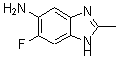 CAS 登录号：117275-69-1， 6-氟-2-甲基-1H-苯并咪唑-5-胺