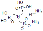 CAS#: 117288-90-1, Aminotris(Methylenephosphonato)Diamminoplatinum (II)
