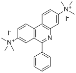 CAS 登录号：117345-88-7， N,N,N,N',N',N'-六甲基-6-苯基-3,8-菲啶二铵二碘化物