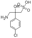 CAS#: 117354-64-0, beta-(Aminomethyl)-4-Chloro-beta-Hydroxy-Benzeneethanesulfonicacid