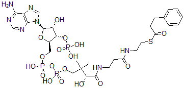 CAS#: 117411-09-3, Phenylpropionyl-Coenzyme A