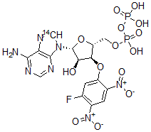 CAS#: 117414-72-9, 3'-O-(5-Fluoro-2,4-Dinitrophenyl)Adp Ether