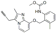 CAS 登录号：117525-13-0， N-[3-甲基-2-[(2-甲基-3-丙-2-炔基咪唑并[1,2-a]吡啶-8-基)氧基甲基]苯基]氨基甲酸甲酯