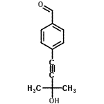 CAS 登录号：117569-57-0， 4-(3-羟基-3-甲基-1-丁炔-1-基)苯甲醛