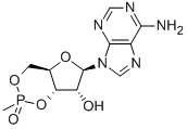 CAS 登录号：117571-83-2， [(2R,3S)-5-(6-氨基嘌呤-9-基)-3-羟基-2,3-二氢呋喃-2-基]甲氧基-甲基次磷酸