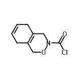 CAS#: 117592-95-7, 1,4,5,8-Tetrahydro-3H-2,3-Benzoxazine-3-Carbonyl Chloride