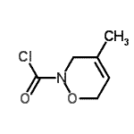 CAS#: 117593-03-0, 4-Methyl-3,6-Dihydro-2H-1,2-Oxazine-2-Carbonyl Chloride