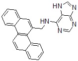 CAS#: 117606-16-3, N(6)-((Chrysen-5-Yl)Methyl)Adenine