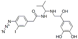 CAS 登录号：117685-73-1， N-(4-叠氮基-3-碘苯乙基酰胺基异丁基)去甲肾上腺素