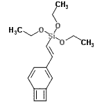 CAS#: 117732-89-5, [(E)-2-(Bicyclo[4.2.0]Octa-1,3,5,7-Tetraen-3-Yl)Vinyl](Triethoxy)Silane