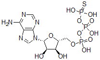 CAS#: 117750-47-7, alpha-Thioadenosine Triphosphate