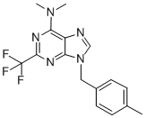 CAS#: 117860-34-1, 6-(Dimethylamino)-9-(4-Methylbenzyl)-2-(Trifluoromethyl)-9H-Purine