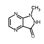CAS#: 117883-61-1, 1-Methyl-1,2-Dihydro-3H-Pyrazolo[3,4-b]Pyrazin-3-One