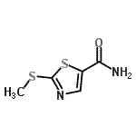 CAS#: 117887-05-5, 2-(Methylsulfanyl)-1,3-Thiazole-5-Carboxamide