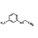 CAS#: 117890-30-9, [(4-Methyl-2-Pyridinyl)Amino]Acetonitrile