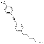 CAS#: 117923-35-0, 1-Hexyl-4-[(4-Methylphenyl)Ethynyl]Benzene