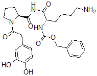 CAS#: 117992-59-3, N-Benzyloxycarboxyl-Lys-Pro-Amide-Dopamine