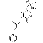 CAS 登录号：117997-81-6， 5-(苄氧基)-2-({[(2-甲基-2-丙基)氧基]羰基}氨基)-5-氧代戊酸