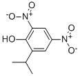 CAS 登录号：118-95-6， 2-(1-甲基乙基)-4,6-二硝基-苯酚