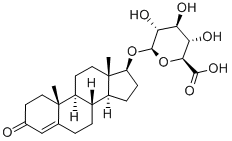 CAS#: 1180-25-2, (2S,3S,4S,5R,6R)-6-[[(8R,9S,10R,13S,14S,17S)-10,13-Dimethyl-3-Oxo-1,2,6,7,8,9,11,12,14,15,16,17-Dodecahydrocyclopenta[a]Phenanthren-17-Yl]Oxy]-3,4,5-Trihydroxyoxane-2-Carboxylic Acid