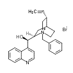 CAS 登录号：118089-84-2， (3alpha,9R)-1-苄基-9-羟基辛可宁-1-鎓溴化物