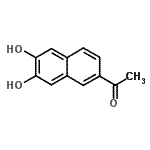 CAS#: 118199-17-0, 1-(6,7-Dihydroxy-2-Naphthyl)Ethanone