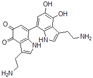 CAS 登录号：118230-89-0， 7,7'-二-(5-羟基色胺-4-酮)
