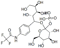 CAS#: 118349-78-3, 4-Trifluoroacetamidophenyl-1-O-Glucopyranosylribitol-1'-Phosphate