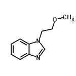 CAS 登录号：118468-98-7， 1-(2-甲氧基乙基)-1H-苯并咪唑