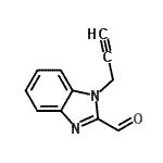 CAS 登录号：118469-12-8， 1-(2-丙炔-1-基)-1H-苯并咪唑-2-甲醛