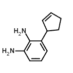 CAS#: 118489-58-0, 3-(2-Cyclopenten-1-Yl)-1,2-Benzenediamine