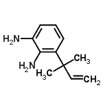 CAS#: 118489-60-4, 3-(2-Methyl-3-Buten-2-Yl)-1,2-Benzenediamine