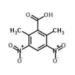 CAS#: 118561-70-9, 2,6-Dimethyl-3,5-Dinitrobenzoic Acid