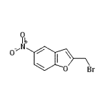 CAS 登录号：118679-18-8， 2-(溴甲基)-5-硝基-1-苯并呋喃