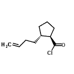 CAS#: 118717-70-7, (1R,2S)-2-(3-Buten-1-Yl)Cyclopentanecarbonyl Chloride