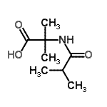 CAS 登录号：118728-63-5， N-异丁酰基-2-甲基丙氨酸