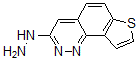 CAS#: 118736-71-3, 3-Hydrazinethieno(2,3-h)Cinnoline