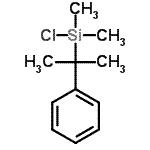 CAS 登录号：118740-38-8， 氯(二甲基)(2-苯基-2-丙基)硅烷